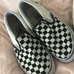 Checkered vans